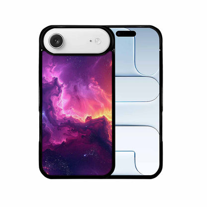 iPhone 17 Air Case — Galaxy Nebula Art Seamless Pattern Galaxy, Custom Print Case Cover