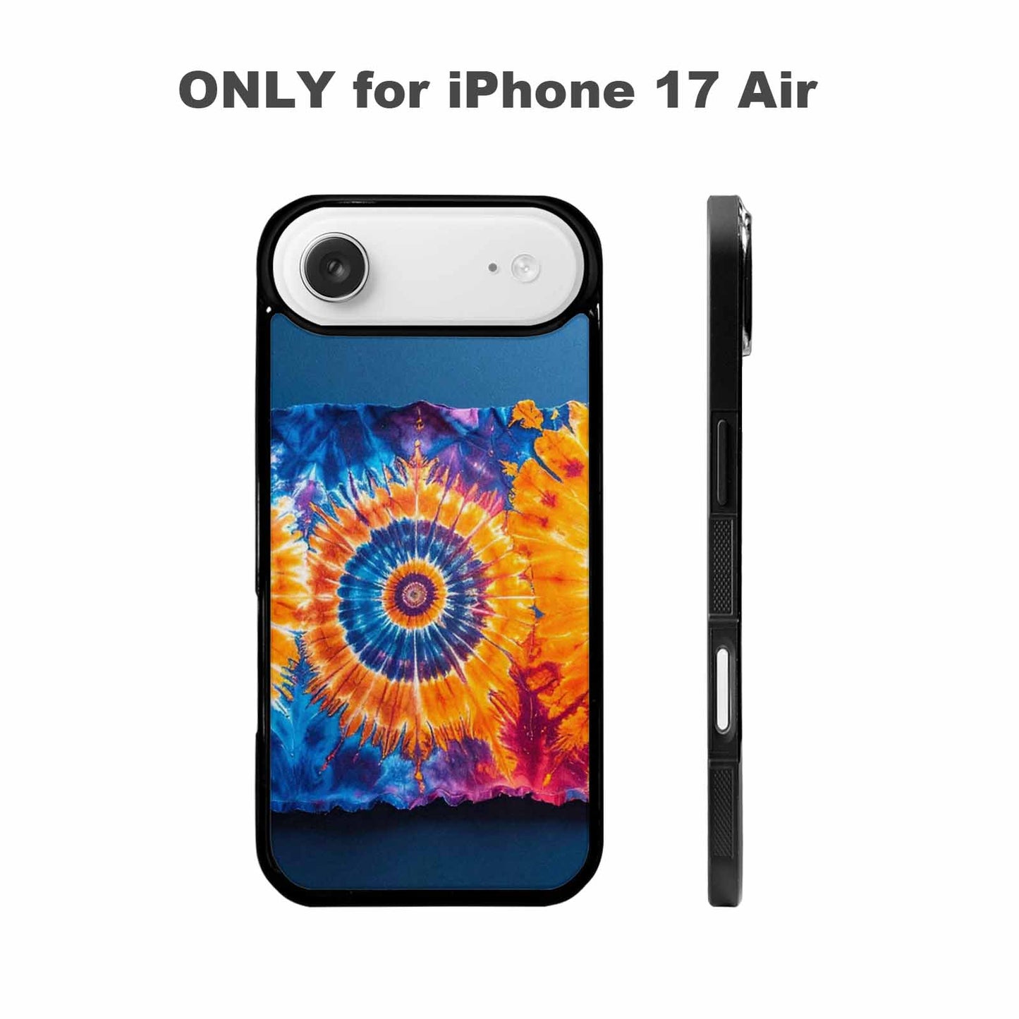 iPhone 17 Air Case — Tie Dye Mixed Style Custom Tie, Custom Art Phone Cover