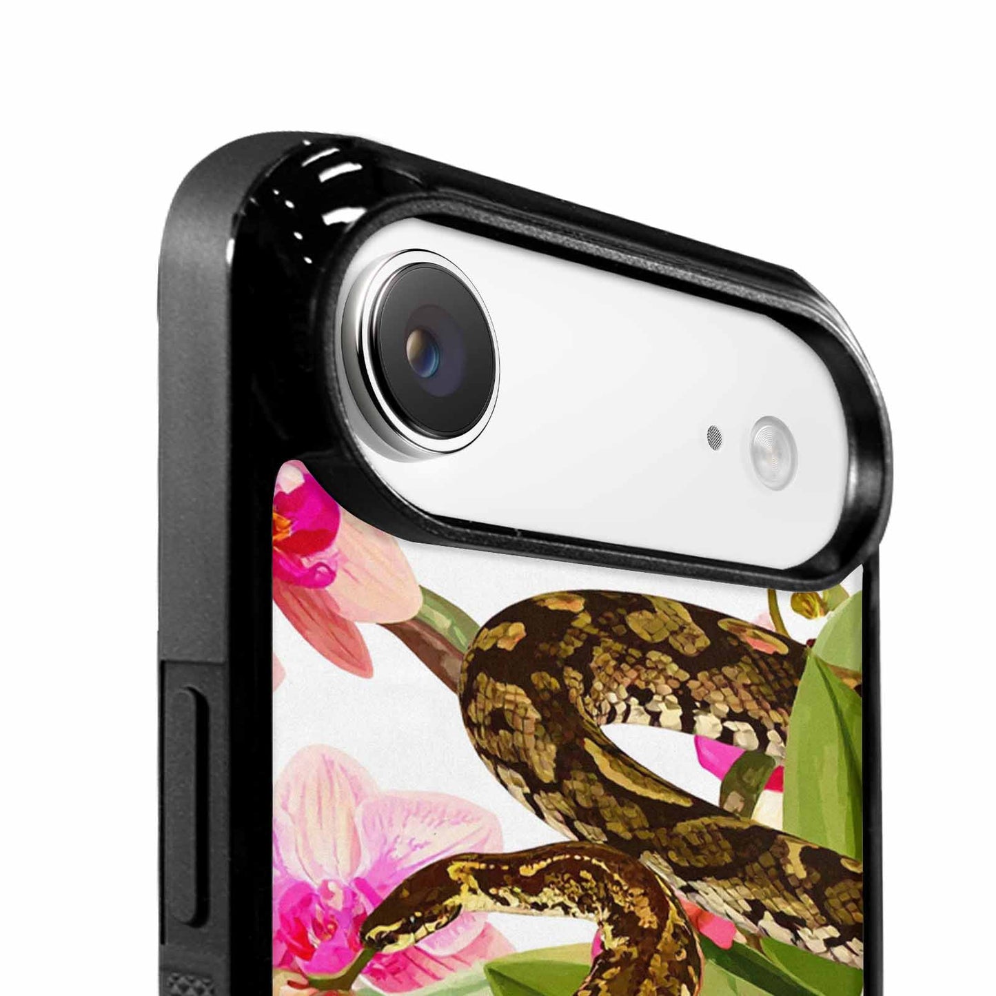 iPhone 17 Air Case — Snakes Print Floral Seamless Pattern Floral, Custom Art Phone Cover