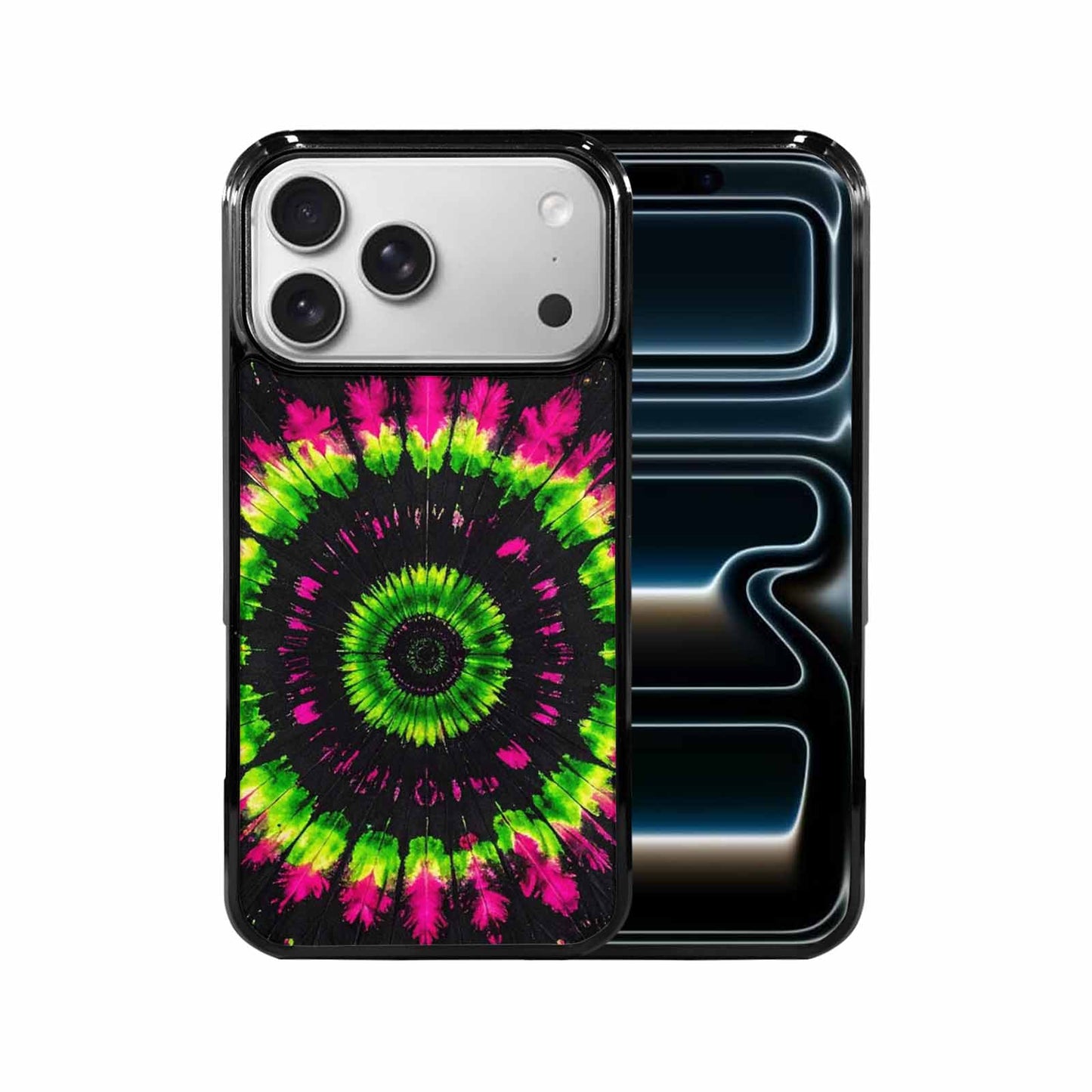 iPhone 17 Pro Max Case — Acid Wash Tie Dye Tie Dye, Custom Art Phone Cover