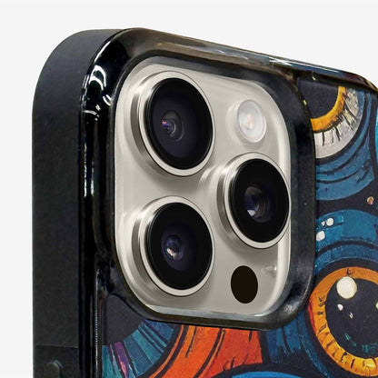 iPhone 16 Pro Max Case — Cartoon Eyeballs, Original Design Phone Case