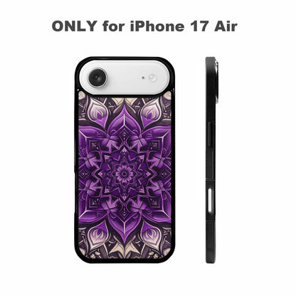iPhone 17 Air Case — Small Mandala Pattern Randomly Varying Floral, Custom Printed Phone Case