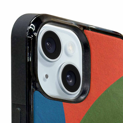 iPhone 15 Plus Case — 1990s Memphis Art Pattern, Custom Phone Case