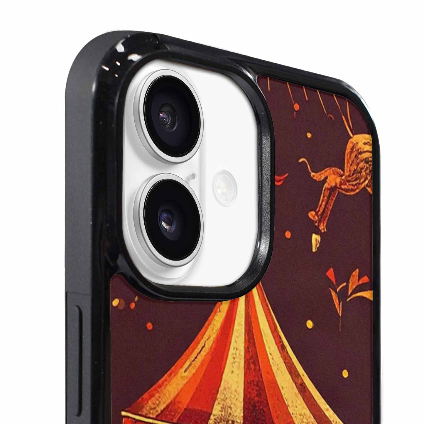 iPhone 17 Case — Vintage Circus Art Pattern Retro Vintage, Custom Designed Case Cover