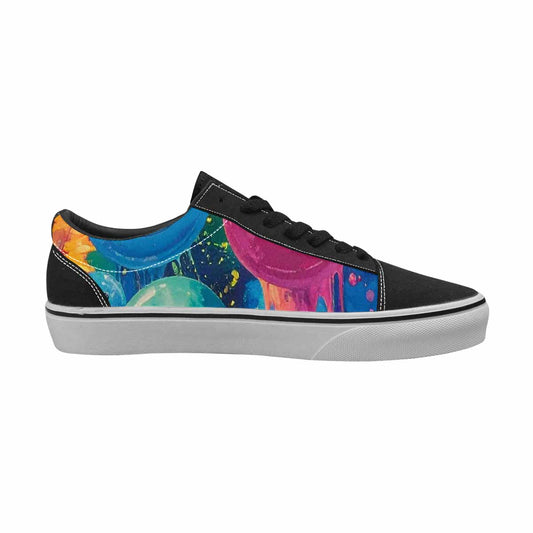 MEN'S Smiley Facessmiley Faces - Lace-Up Canvas Vivid Sneakers