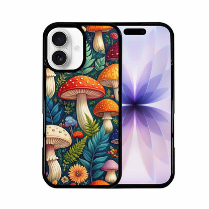 iPhone 17 Case — Mushrooms Botanicalmushrooms P Ias Floral, Custom Made Phone Cover