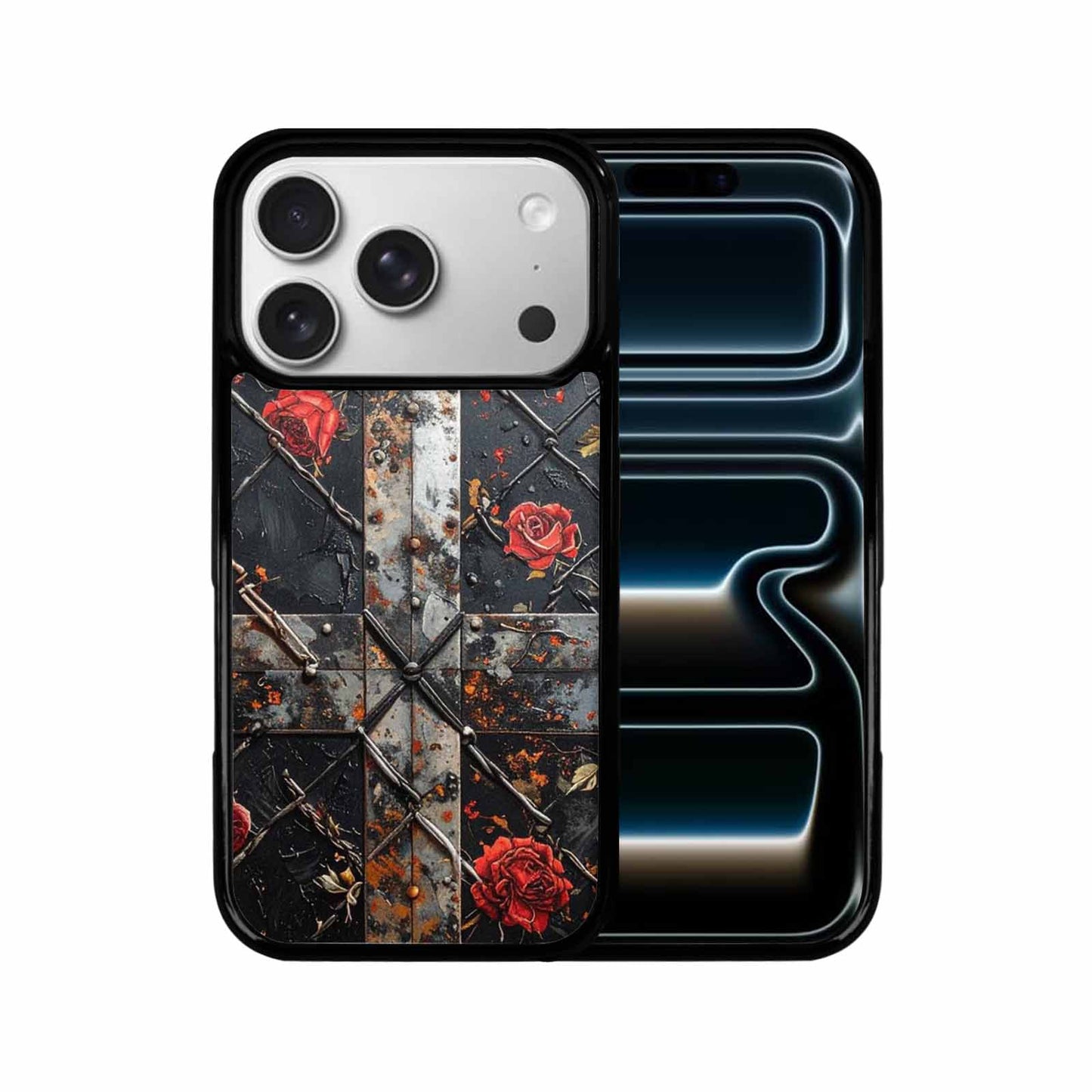 iPhone 17 Pro Case — Small Barbed Wire And Chain Original, Custom Phone Case