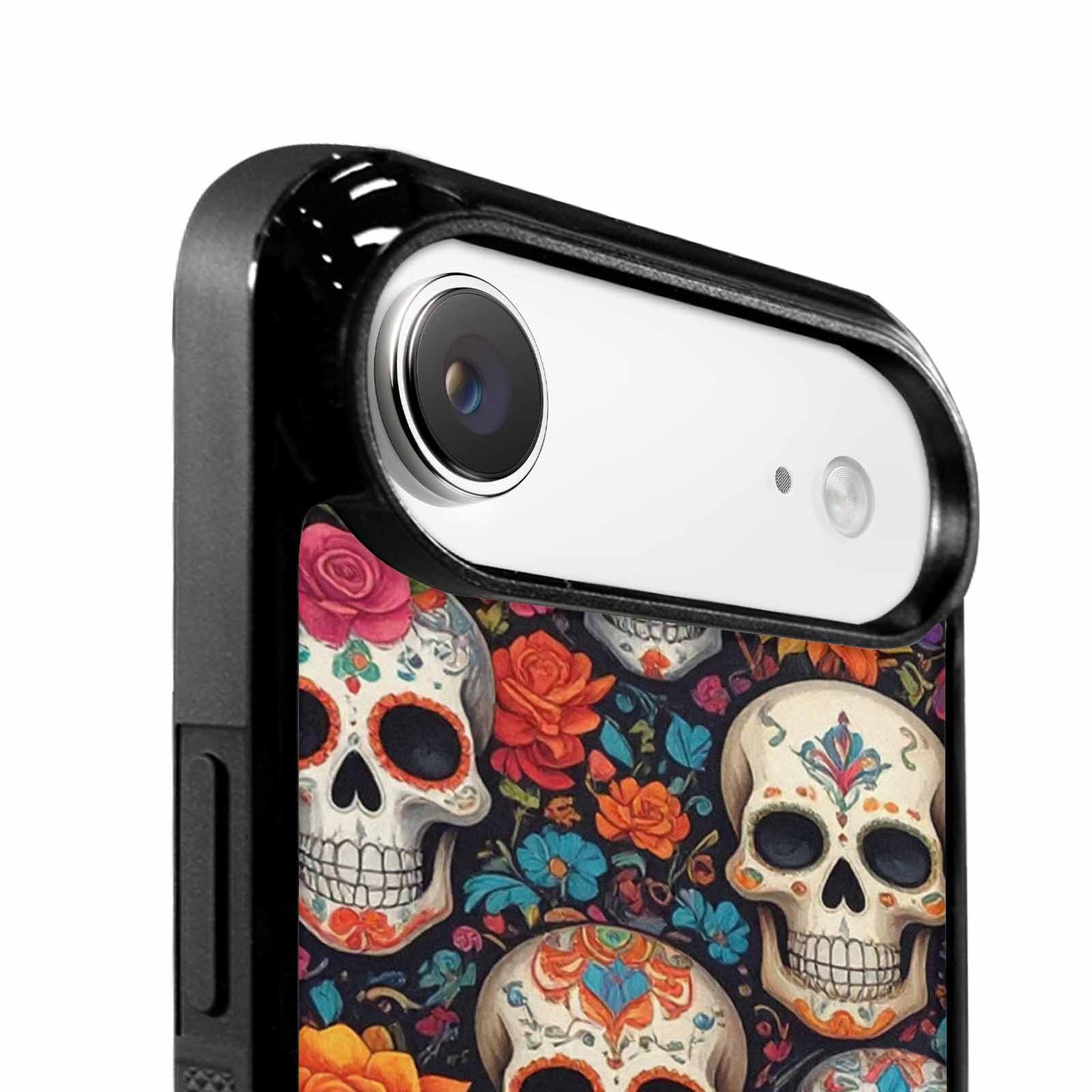 iPhone 17 Air Case — Small Skull Pattern Randomly Varying Gothic, Original Design Phone Case