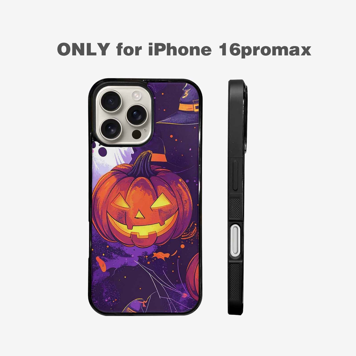 iPhone 16 Pro Max Case — Halloween Art Print Edge To Edge, Customized Protective Case