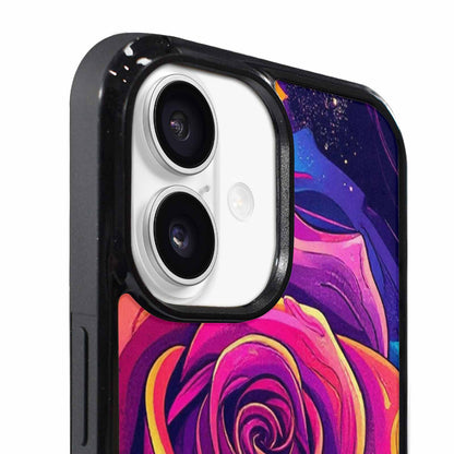 iPhone 17 Case — Rose Galaxy Art Seamless Galaxy Space, Original Design Phone Case