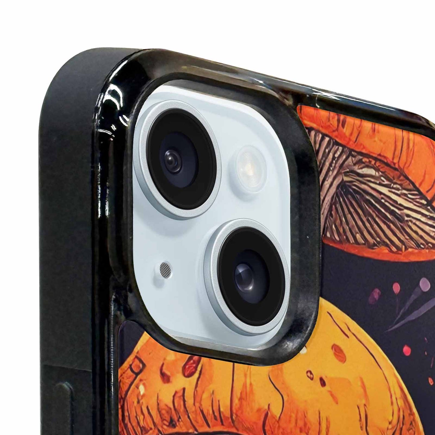 iPhone 15 Case — Mushroom Skulls Custom, Custom Phone Case