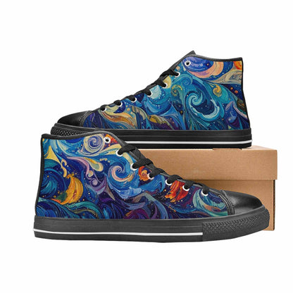 MEN'S Blend All Versions High Top Canvas Dreamcore Custom Sneakers