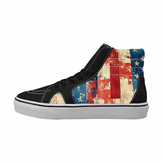 WOMEN'S American Flag Stars High Top Canvas Dreamcore Sneakers