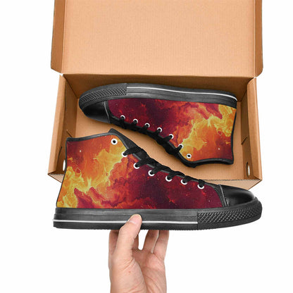 MEN'S Galaxy Art - High Top Canvas Dreamcore Sneakers