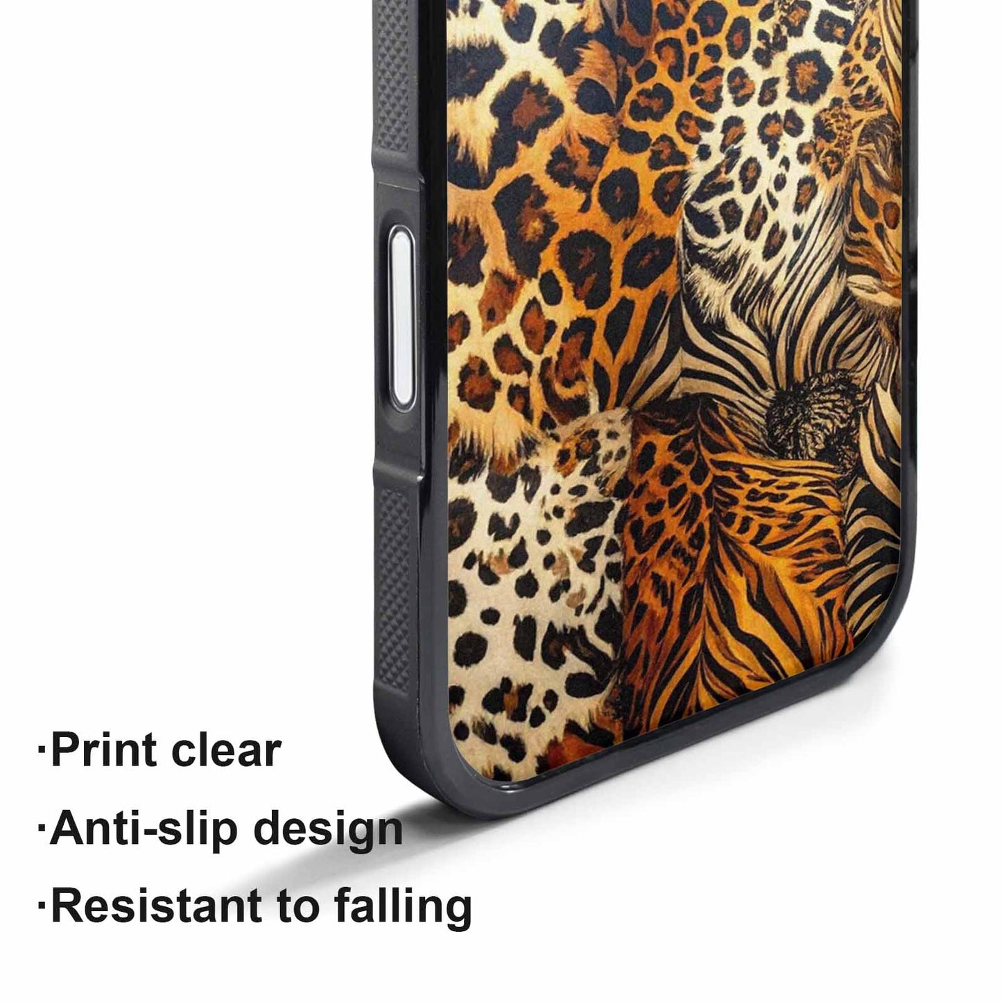 iPhone 17 Pro Max Case — Small Animal Print Pattern, Animal Print, Custom Print Case Cover