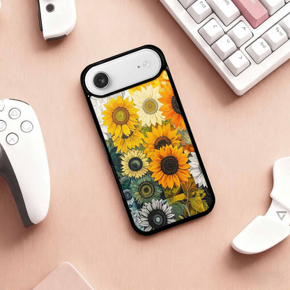 iPhone 17 Air Case — Blend Melt Them Together Small Floral, Custom Art Phone Cover