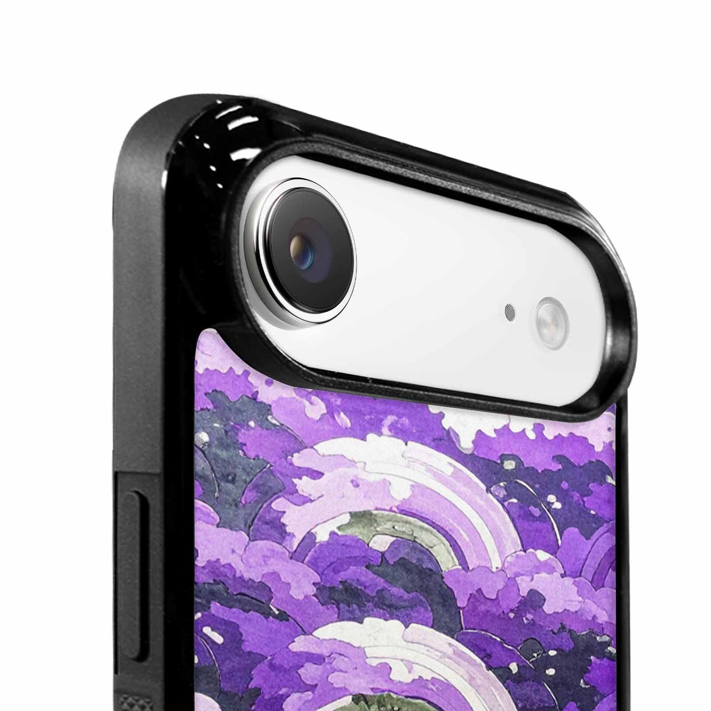 iPhone 17 Air Case — Vivid Camo Genderqueer Pride Camo, Unique Phone Case Design