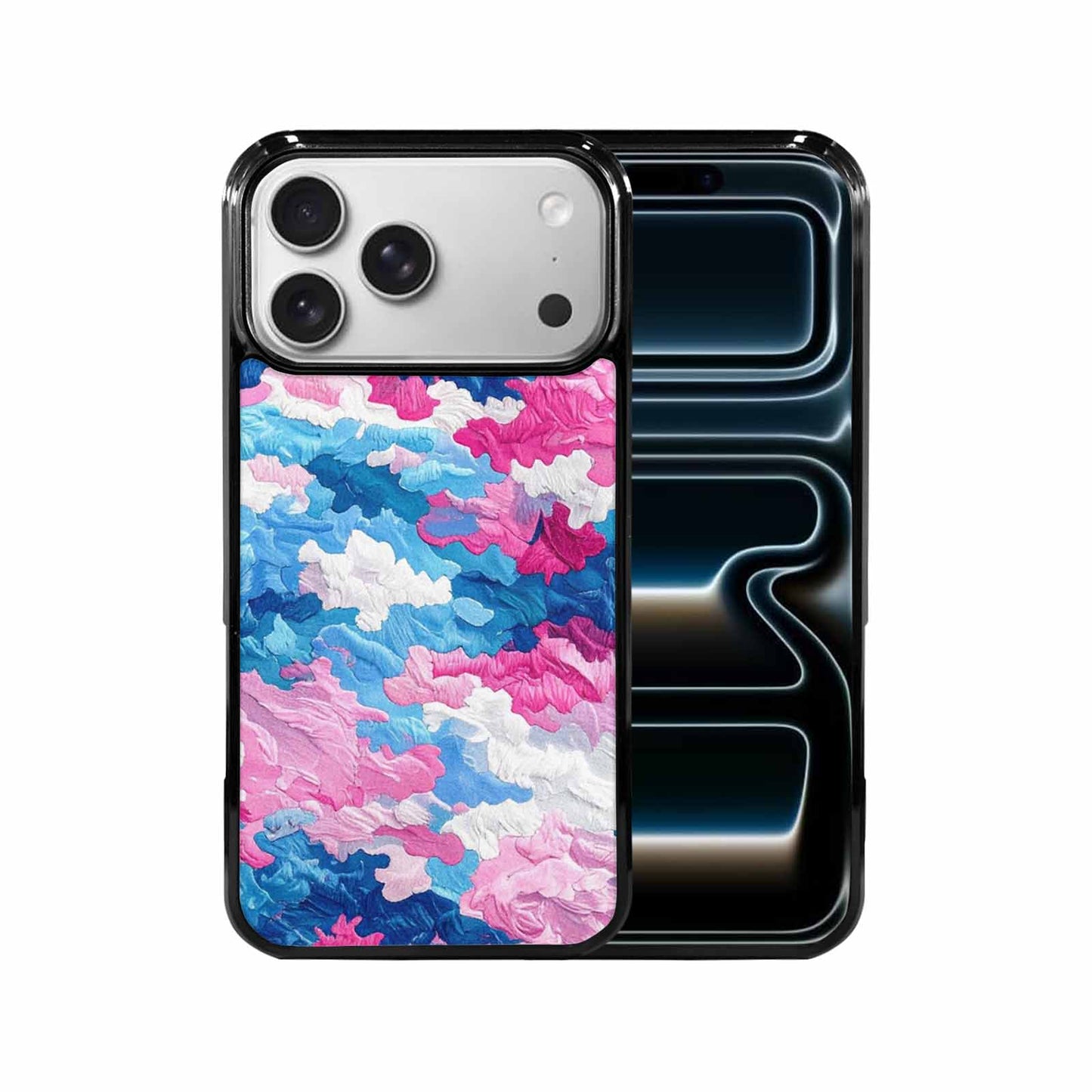 iPhone 17 Pro Max Case — Vivid Camo Transgender Camo, Customized Protective Case