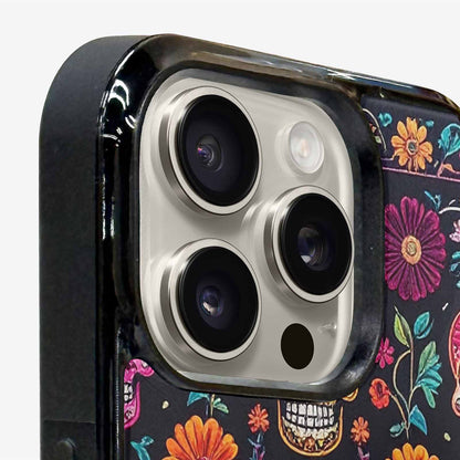 iPhone 15 Pro Max Case — Colorful Dia De Los Muertos Sugar, Customized Protective Case