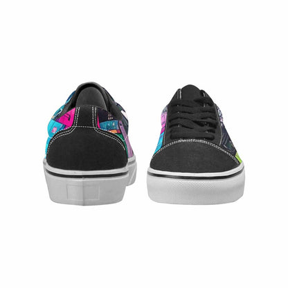 WOMEN'S Circuit Board Cyberpunk Canvas Lace-Up Dreamcore Sneakers