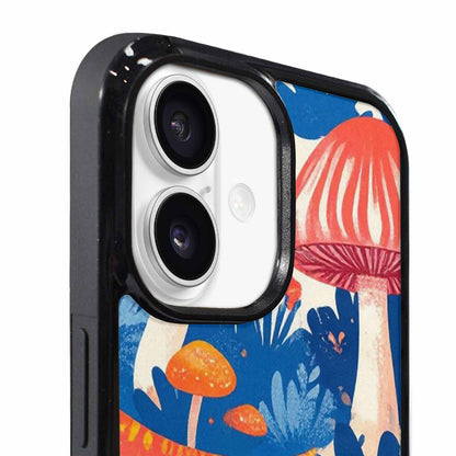 iPhone 17 Case — Vintage Dinosaurs Mushroom Retro Vintage, Personalized Phone Case
