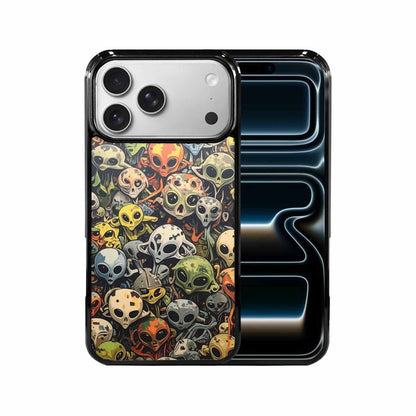iPhone 17 Pro Max Case — Aliens Camo Aliens Alien Scifi, Unique Phone Case Design