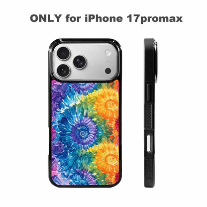 iPhone 17 Pro Max Case — Small Tie Dye Swirl Tie Dye, Personalized Phone Case