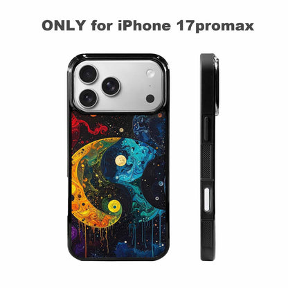 iPhone 17 Pro Max Case — Yin &amp; Yang Yin Original Art, Custom Print Case Cover