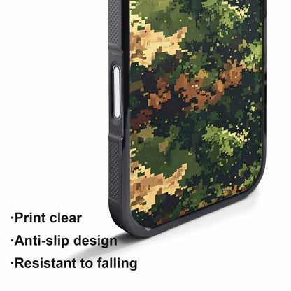 iPhone 17 Air Case — Small Military Camouflage Blotch Pattern Camo, Custom Made Phone Cover