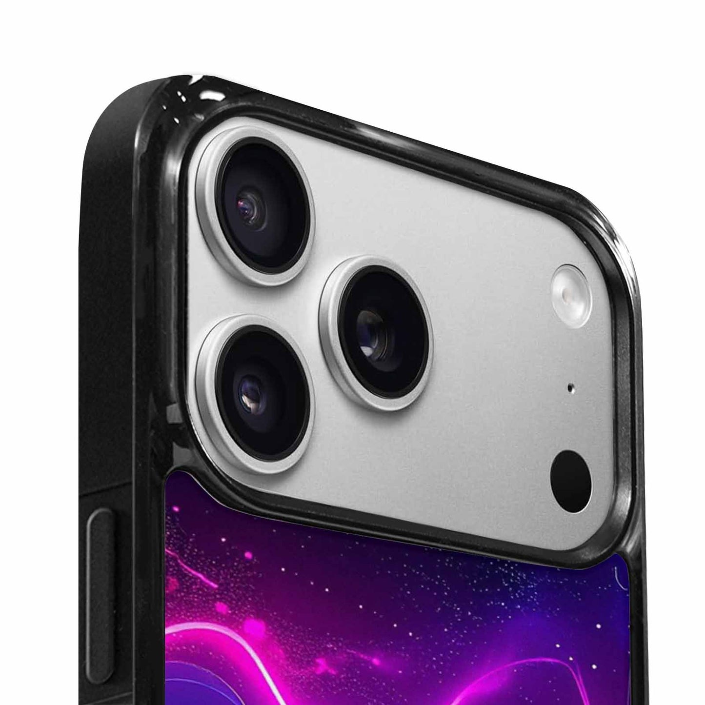 iPhone 17 Pro Case — Neon Cartoon Art Pattern Retro Vintage, Original Design Phone Case