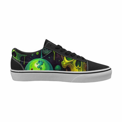 WOMEN'S Skulls Canvas Streetwear Cottagecore Limited Edition Sneakers