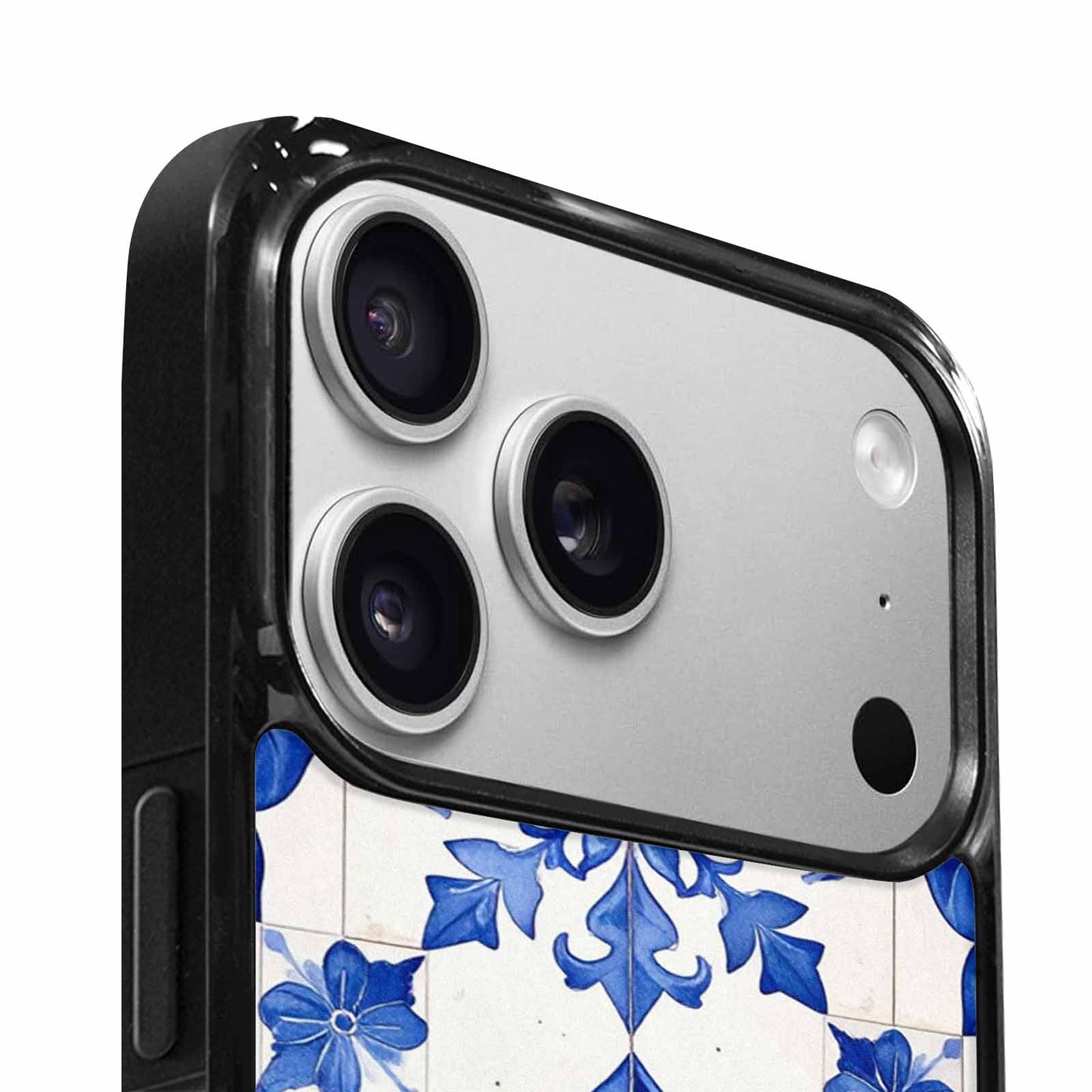 iPhone 17 Pro Max Case — Talavera Tile Floral, Custom Designed Case Cover
