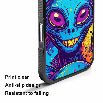 iPhone 17 Air Case — Alien Ufo Cartoon Art Pattern Alien, Custom Designed Case Cover