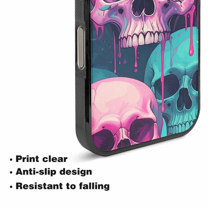 iPhone 16 Pro Case — Thousands Of Skulls Custom, Unique Phone Case Design