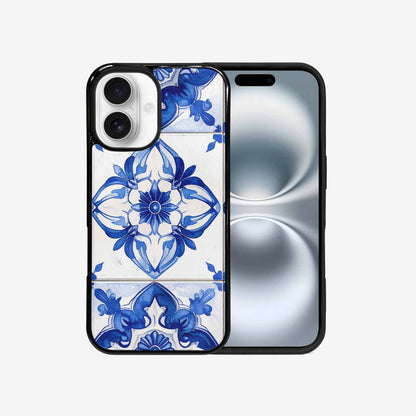 iPhone 16 Case — Mexican Talavera Tile Pattern Floral Geometric, Unique Phone Case Design