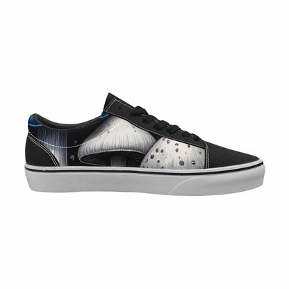 WOMEN'S Mushrooms (general) Lace-Up Canvas Cottagecore Custom Sneakers