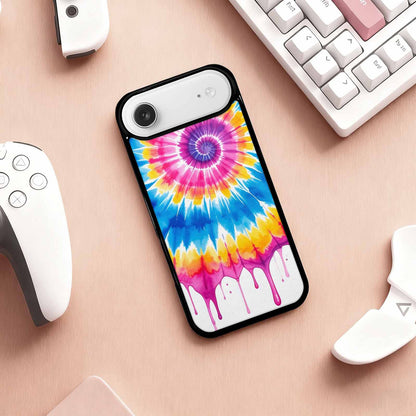 iPhone 17 Air Case — Tie Dye Drip Tie Dye, Custom Printed Phone Case