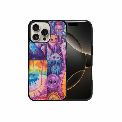 iPhone 16 Pro Max Case — Aliens Tie Dyemelting Aliens P, Custom Designed Case Cover