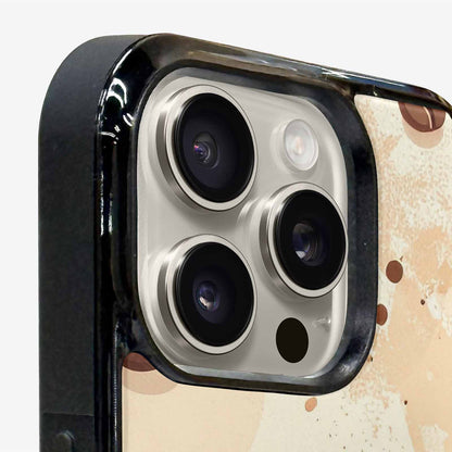 iPhone 15 Pro Max Case — Coffee Cup And Bean Pattern Seamless, Custom Phone Case