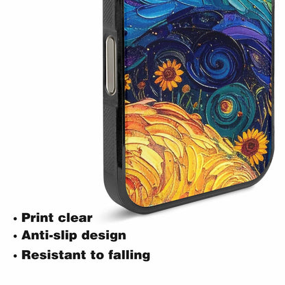 iPhone 16 Pro Max Case — Blend All Versions Together Melting Together, Custom Print Case Cover