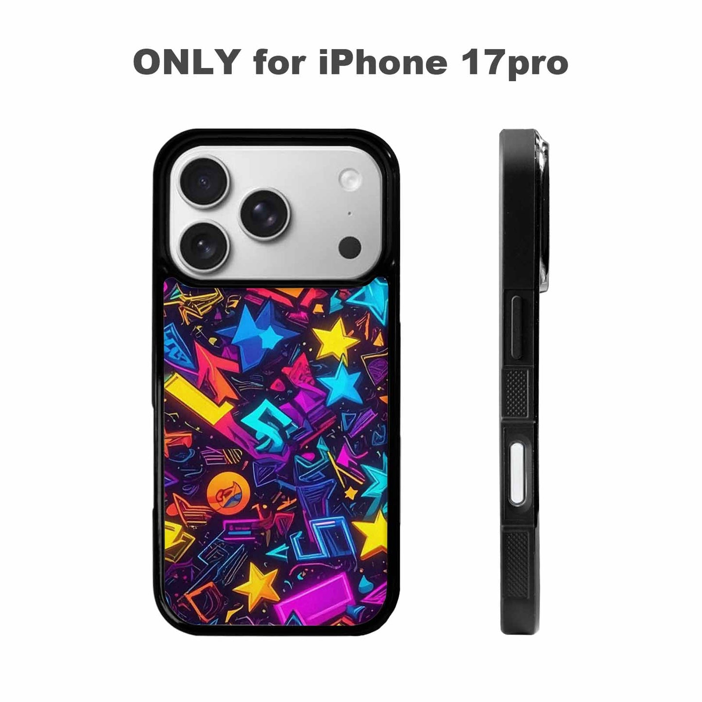 iPhone 17 Pro Case — Retro Motif Retro Motifs Qhq Retro, Original Design Phone Case