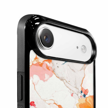 iPhone 17 Air Case — Marble Floral Art Seamless Pattern Floral, Customized Protective Case