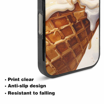 iPhone 16 Pro Case — Extreme Close Up Shot Only Drippig, Custom Printed Phone Case