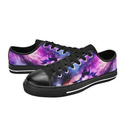 MEN'S Cc Galaxy Art 3 Canvas Neon Fantasy Custom Shoes