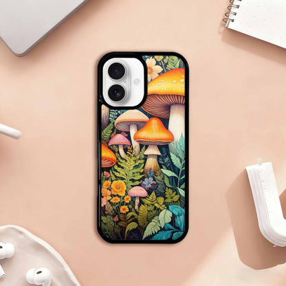 iPhone 17 Case — Mushrooms Botanicalmushrooms P Eb7 Floral, Original Design Phone Case