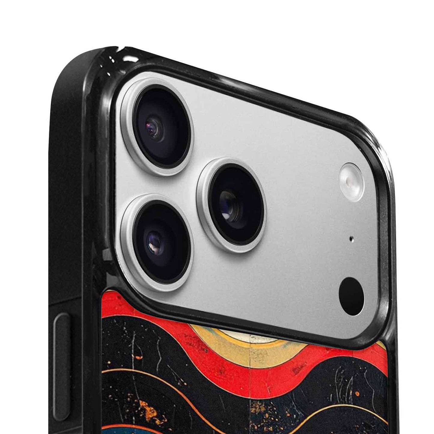 iPhone 17 Pro Max Case — Retro Wave Scallop Stripe Small Retro, Custom Printed Phone Case