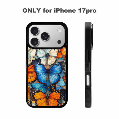 iPhone 17 Pro Case — Small Butterfly Wing Pattern Randomly Original, Custom Printed Phone Case