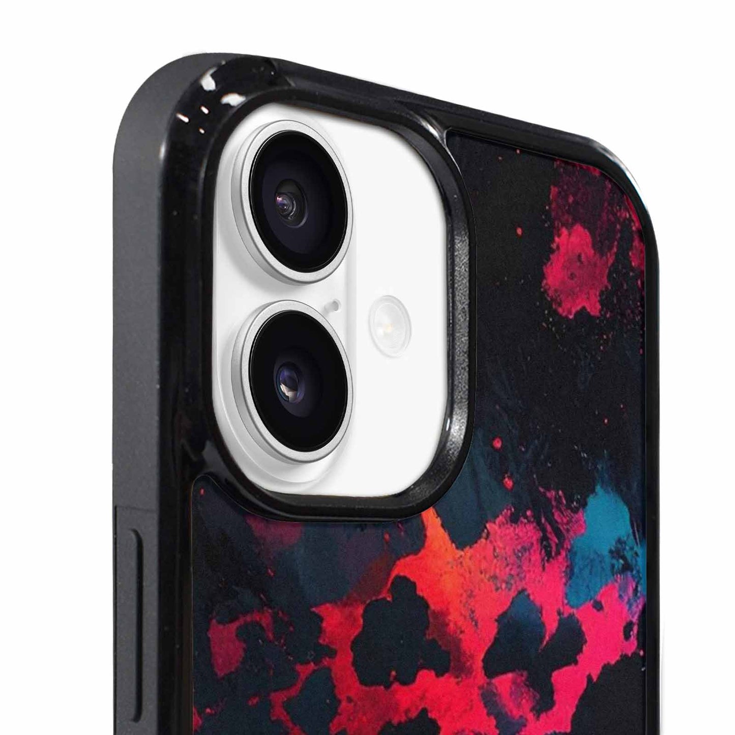 iPhone 17 Case — Color Style Deep Blacks Animal Print, Original Design Phone Case