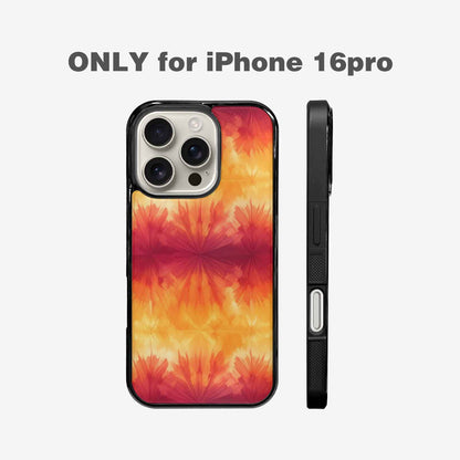 iPhone 16 Pro Case — Ombre Tie Dye Sunset, Custom Art Phone Cover