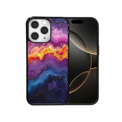 iPhone 15 Pro Max Case — Psychedelic Marble Tessellation, Original Design Phone Case